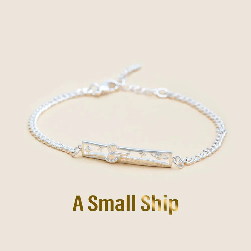 S925 Sterling Silver Couple Little Prince Bracelet