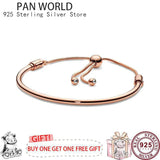 S925 Sterling Silver Love Snake Bone Bracelet