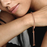 S925 Sterling Silver Love Snake Bone Bracelet