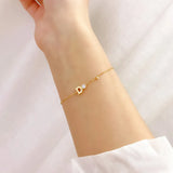 925 Silver Crystal Charm Bracelet for Women | Wedding Gift