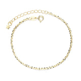 S925 Sterling Silver Bracelet 14K Plated Chain Bracelet For Women