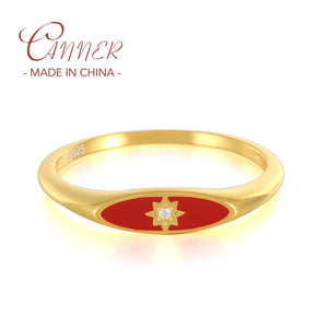 S925 Silver Finger Rings Adjustable Open Ring For Women Lady