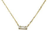 Sterling Silver Crystal Choker Necklace Pendant for Women