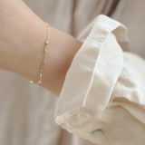 S925 Silver Gold-plated Bracelet for Women, Mobius, Niche, Versatile Gift