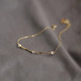 S925 Silver Gold-plated Bracelet for Women, Mobius, Niche, Versatile Gift