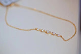 Elegant 925 Silver Gold-plated Diamond Bracelet for Women