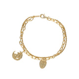 S925 Sterling Silver Hand Jewelry Bracelet Personalized & Creative Portrait