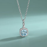 S925 Heart Of The Ocean Gemstone 3-Piece Jewelry Set