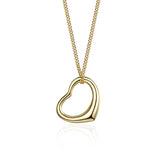 925 Sterling Silver Heart Necklace for Women - Wedding Gift Pendant