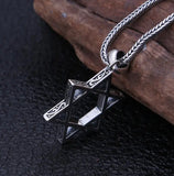 S925 Sterling Silver Star Keychain Pendant