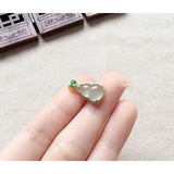 S925 Silver Chalcedony Jade Pendant Necklace Grace