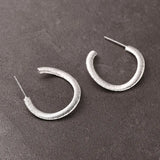 S925 Silver Irregular Stud Earrings for Women
