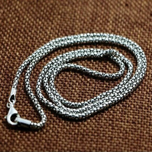 S925 Sterling Silver Chain Necklace for Women