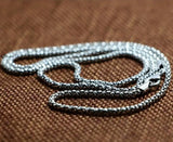 S925 Sterling Silver Chain Necklace for Women