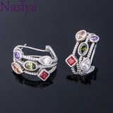 925 Sterling Silver Ear Nails Retro Hollow Earrings for Party Birthday
