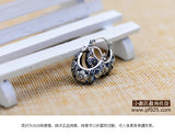 S925 Vintage Hollow Petal Thai National Wind Earrings