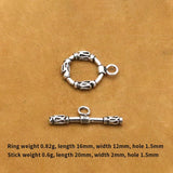 S925 Vintage Style Necklace Buckle for Bracelet DIY
