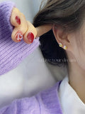 925 Sterling Silver Beanie Earrings - Fashionable & Versatile