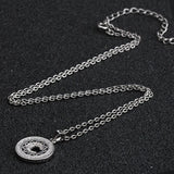 S925 Silver Letter C Necklace Zircon Clavicle Chain Gift