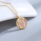 S925 Silver Letter Necklace for Women Engagement Wedding