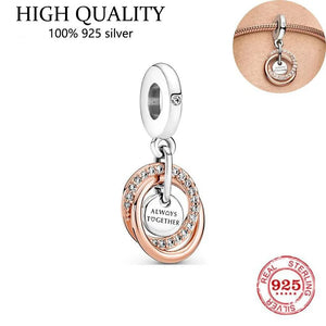 Sterling Silver Bulb Pendant Hot Air Balloon Charm