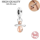 Sterling Silver Bulb Pendant Hot Air Balloon Charm