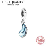 S925 Silver Bulb Pendant Charm for Bracelet Necklace Gift