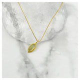 S925 Silver Green Agate Necklace for Woman Personalized Jewelry