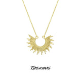 S925 Sterling Silver Woman Necklace Clavicle Chain Personalized Fine Jewelry