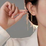 925 Silver Plated Clip Earrings Skin Texture No Ear Hole