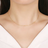 S925 Sterling Silver Necklace Bead Collar Chain Hot Selling Jewelry