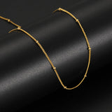 S925 Sterling Silver Necklace Bead Collar Chain Hot Selling Jewelry