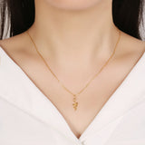 S925 Snake Pendant Style Collar Chain Silver Necklace