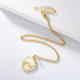S925 Sterling Silver Hepburn Pendant Necklace Vintage Statement Collar Gift