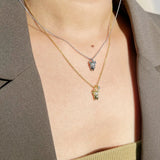 S925 Silver Baroque Pearl Necklace Women Pendant