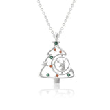 S925 Elk Clavicle Chain Zircon Necklace Gift