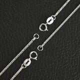 S925 Silver Necklace Men Women Couple Jewelry