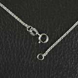 S925 Silver Necklace Men Women Couple Jewelry