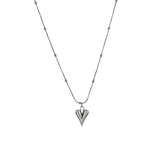 Heart-shaped Geometry Pendant Necklace