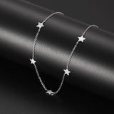 S925 Silver Necklace for Women Collarbone Chain Lady Jewelry