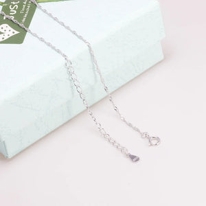 S925 Sterling Silver Necklace Snake Chain Women Jewelry