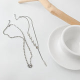 S925 Pig Nose Pendant Necklace for Women
