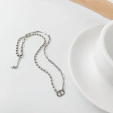 S925 Pig Nose Pendant Necklace for Women