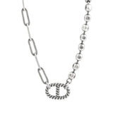 S925 Pig Nose Pendant Necklace for Women