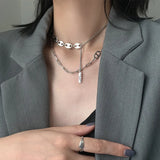 S925 Pig Nose Pendant Necklace for Women