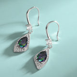 S925 Sterling Silver Necklace Earrings Pendant Two-Piece Set