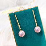 S925 Silver Pearl Beads Stud Earrings Setting for DIY Jewelry Making