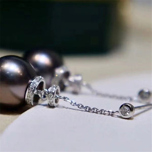 S925 Sterling Silver Pearl Beads Stud Earrings Setting Base DIY Jewelry Making