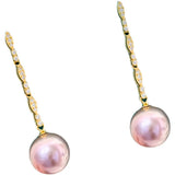 S925 Silver Pearl Beads Stud Earrings Setting for DIY Jewelry Making