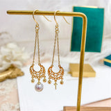 S925 Sterling Silver Stud Earrings Base for Pearl Beads DIY Jewelry Making